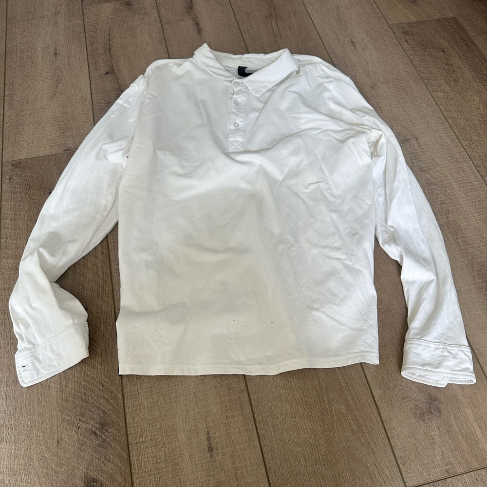 Haimont Mens White Polo Shirt in Size XL